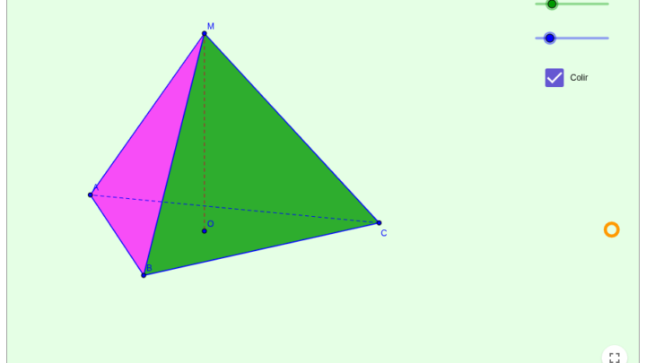 Многогранники (Geogebra інтерактивна вправа)